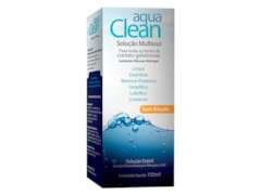 Aqua Clean Solução Multiuso para lentes de contato 150ml Aqua Clean Solução Multiuso para lentes de contato 150ml