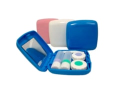 Kit portátil para lentes de contato modelo A-877 Kit portátil para lentes de contato modelo A-877