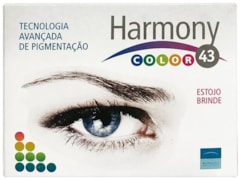 Lentes de Contato Coloridas HARMONY 43 COLOR - SEM GRAU Lentes de Contato Coloridas HARMONY 43 COLOR - SEM GRAU
