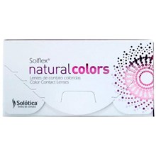 Lentes de contato coloridas Solflex Natural Colors - Sem grau