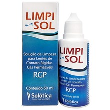 Limpi Sol - Solução de limpeza para lentes de contato Rígidas (RGP)