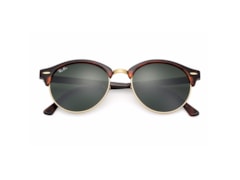 Óculos de Sol Ray Ban Clubround RB4246 990 51 Tartaruga/Dourado Óculos de Sol Ray Ban Clubround RB4246 990 51 Tartaruga/Dourado