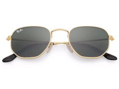 Óculos de Sol Ray Ban Hexagonal RB3548N 001 3N 54 Óculos de Sol Ray Ban Hexagonal RB3548N 001 3N 54